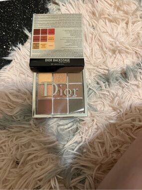 Dior Backstage Eyeshadow Palette — Neutral Browns & Warm Taupes